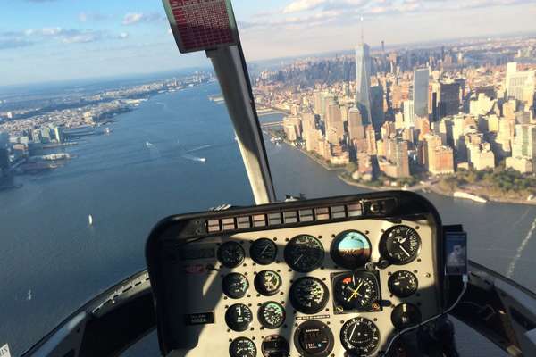 Voyage incentive survol Manhattan New York